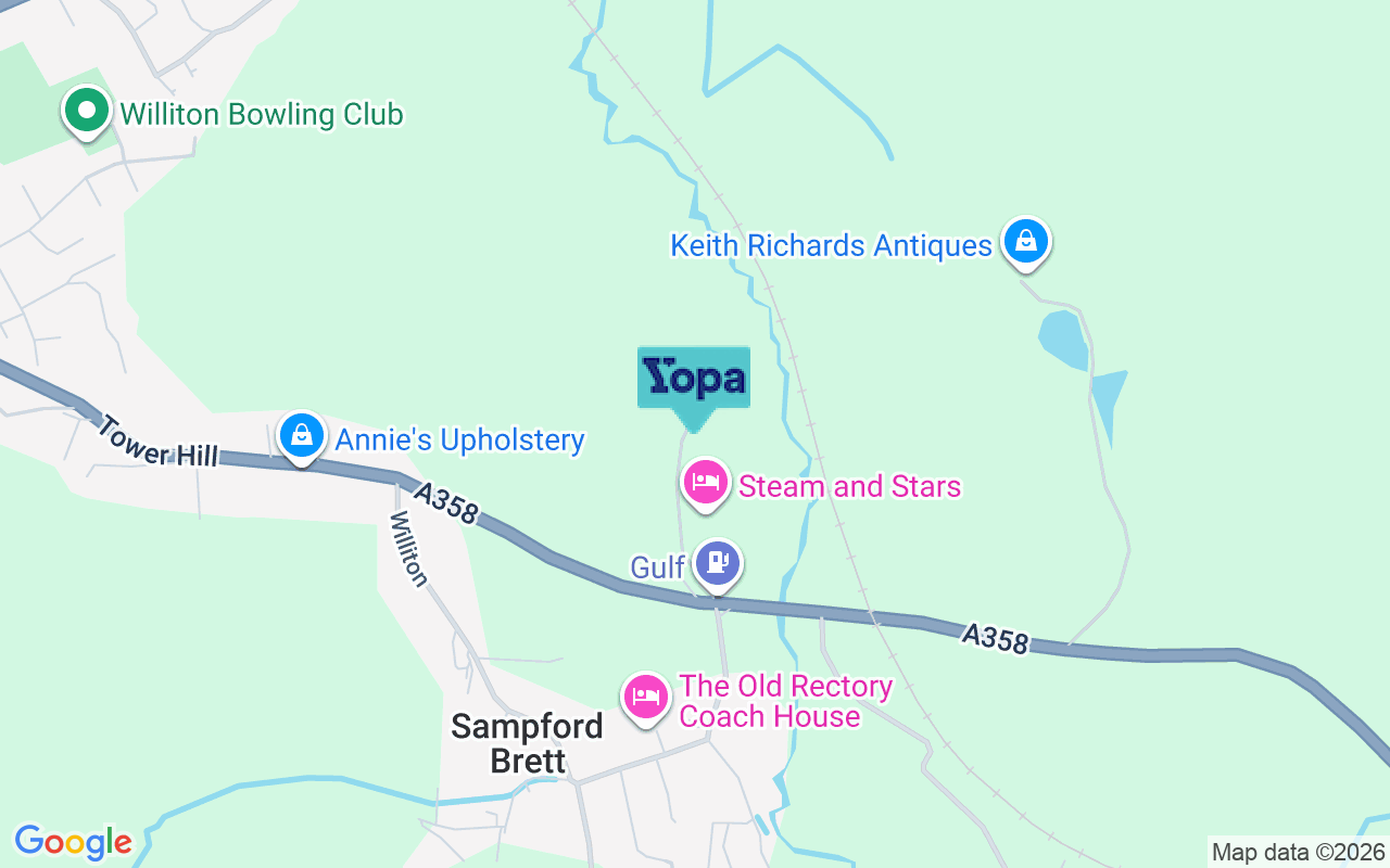 Map showing the location of TA4 4LJ