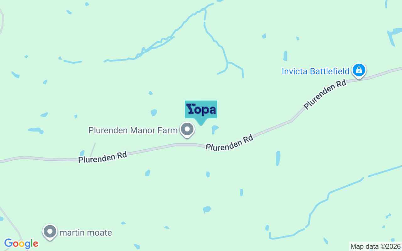 Map showing the location of TN26 3JW