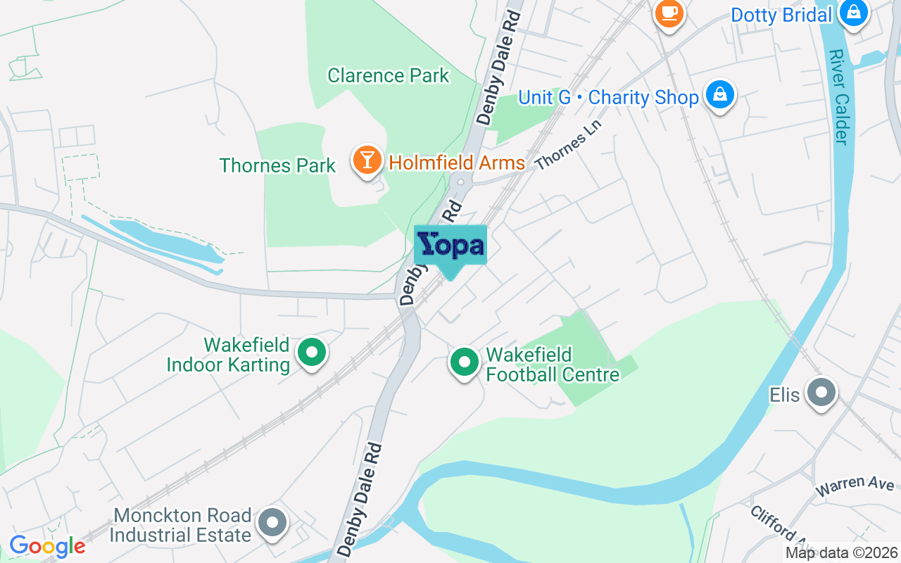 Map showing the location of WF2 7SD