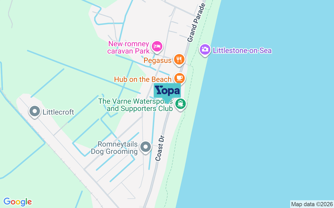 Map showing the location of TN28 8NR