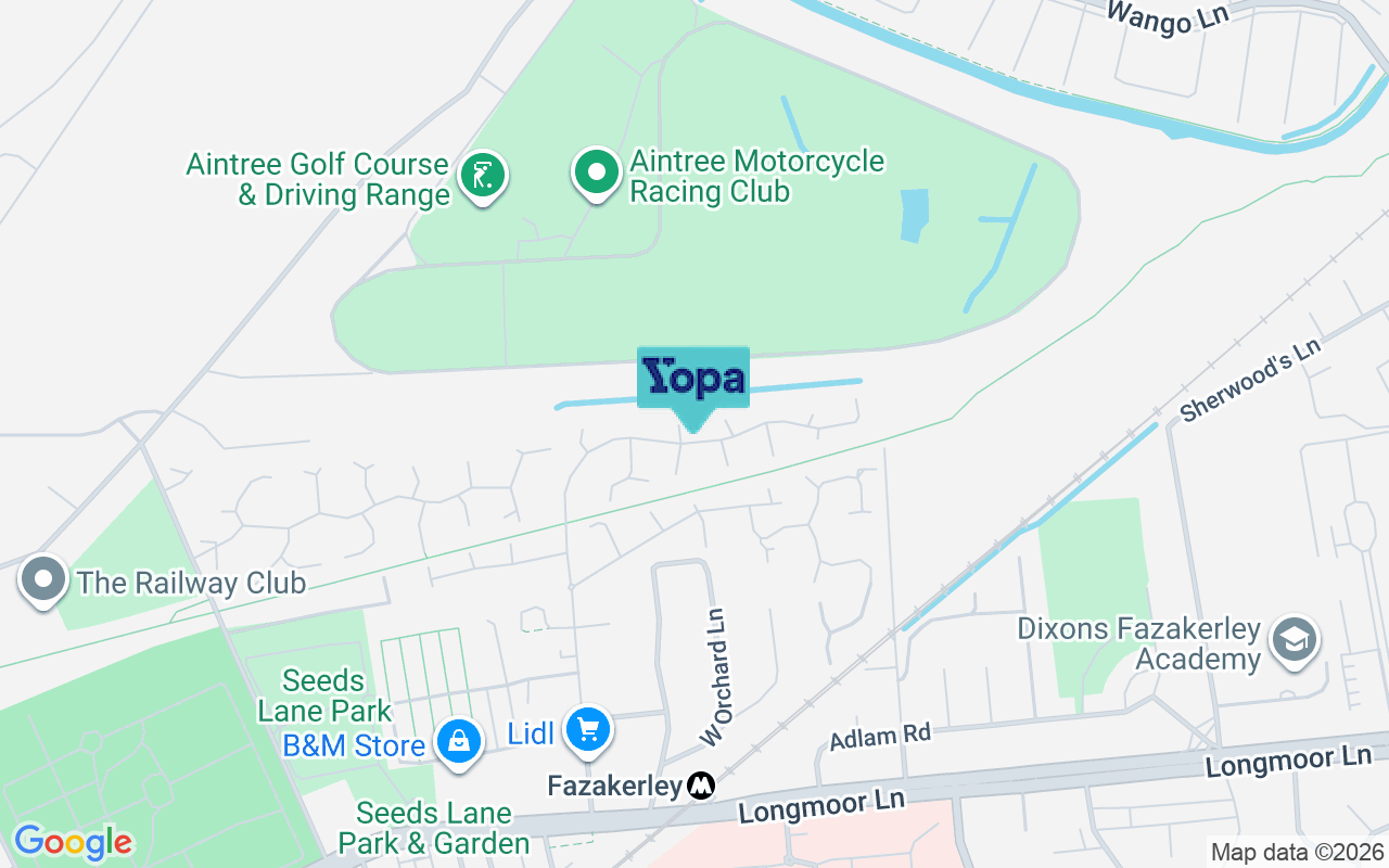 Map showing the location of L9 9HZ
