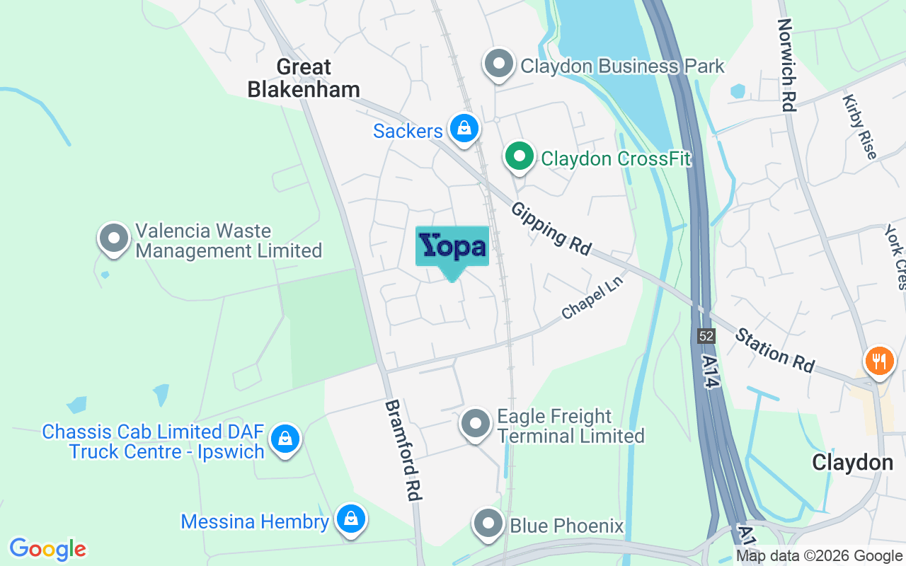 Map showing the location of IP6 0FH