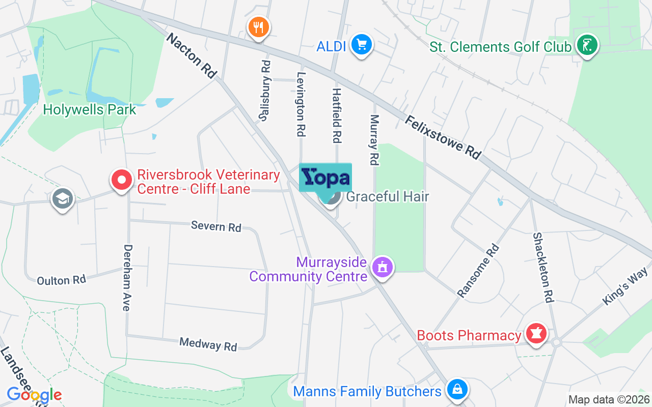 Map showing the location of IP3 9AG