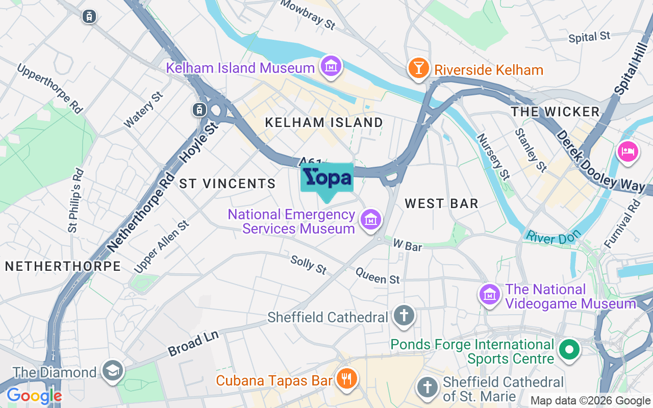 Map showing the location of S3 7AH