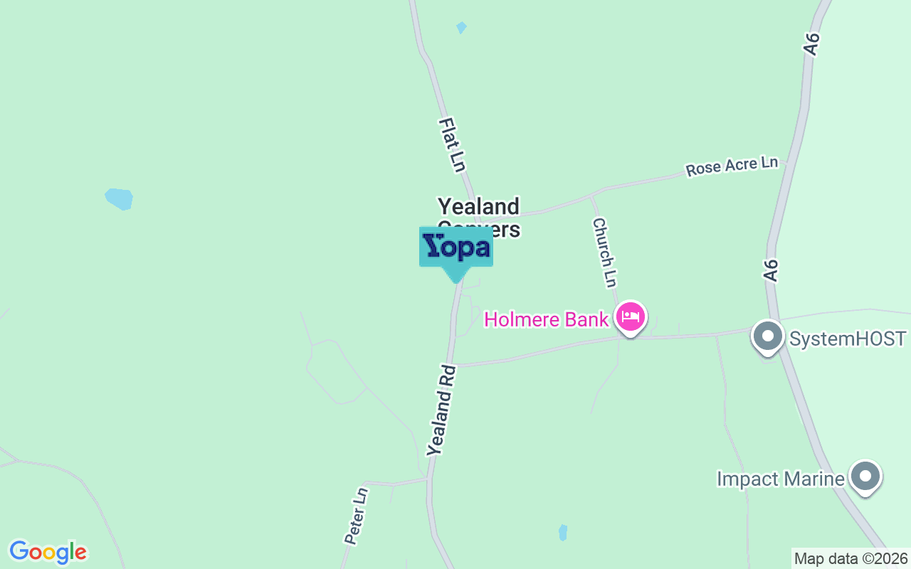 Map showing the location of LA5 9SJ