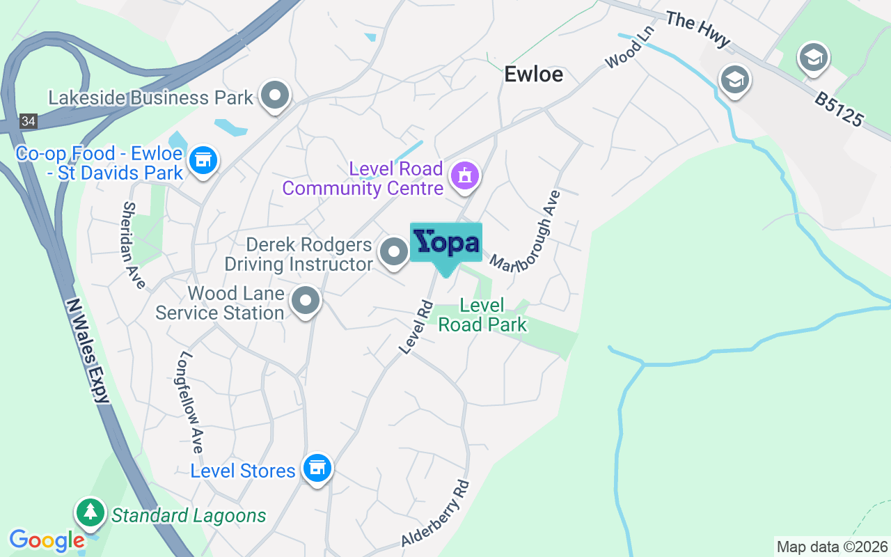 Map showing the location of CH5 3SF