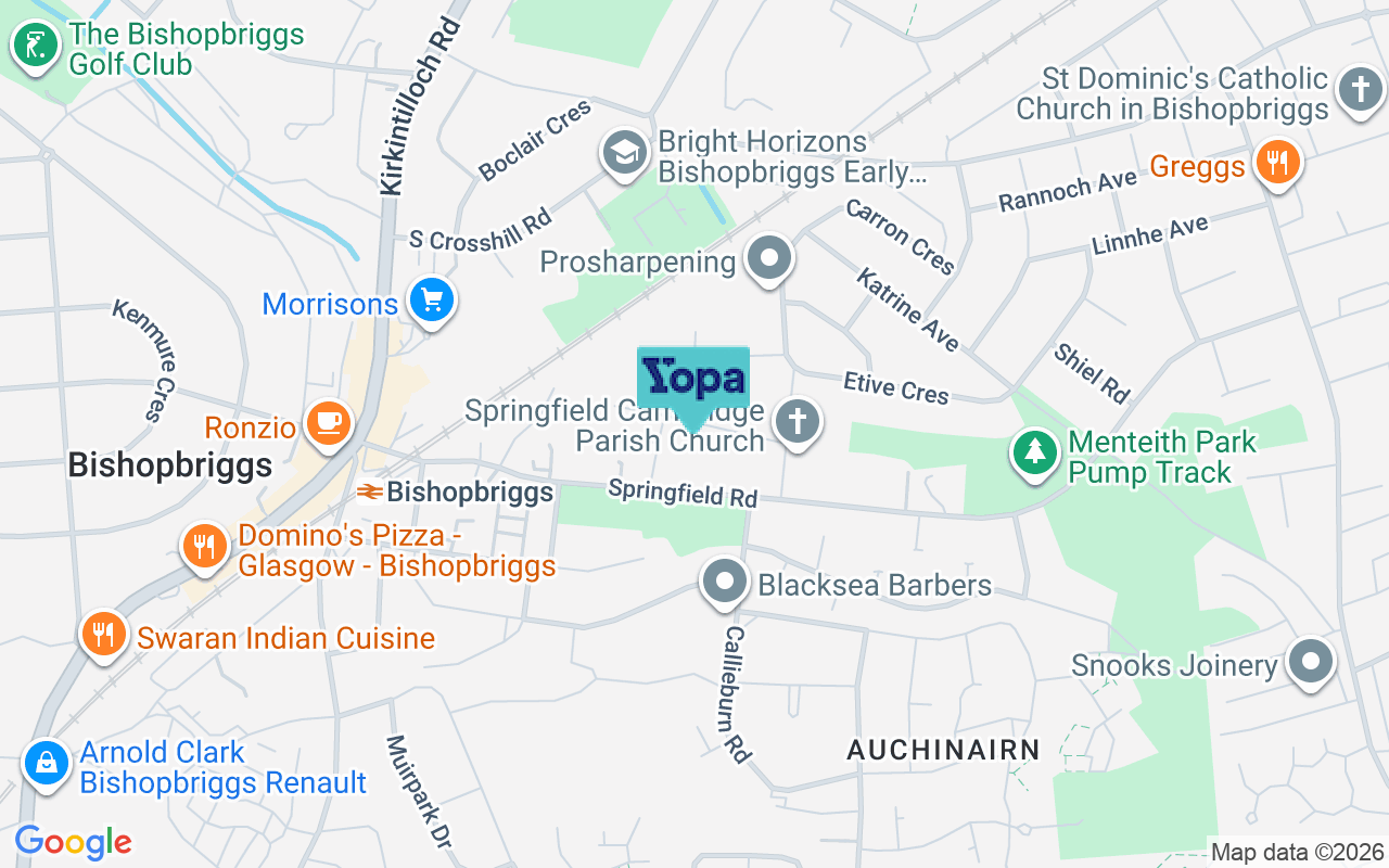 Map showing the location of G64 1PP