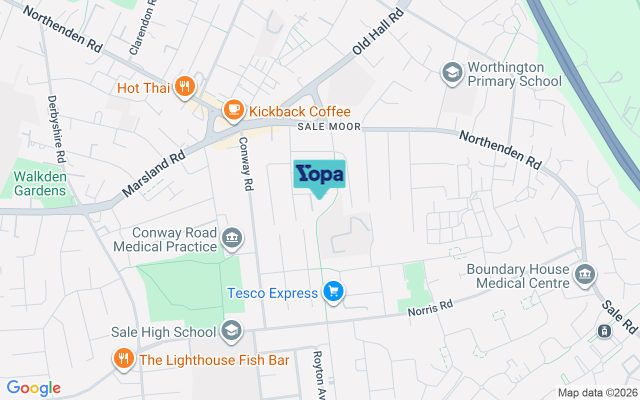 Map showing the location of M33 2SX