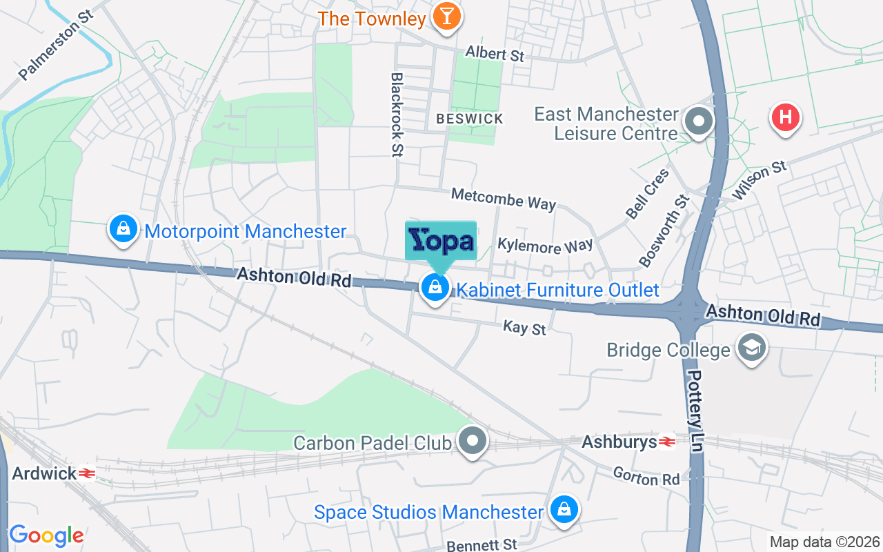 Map showing the location of M11 2DL