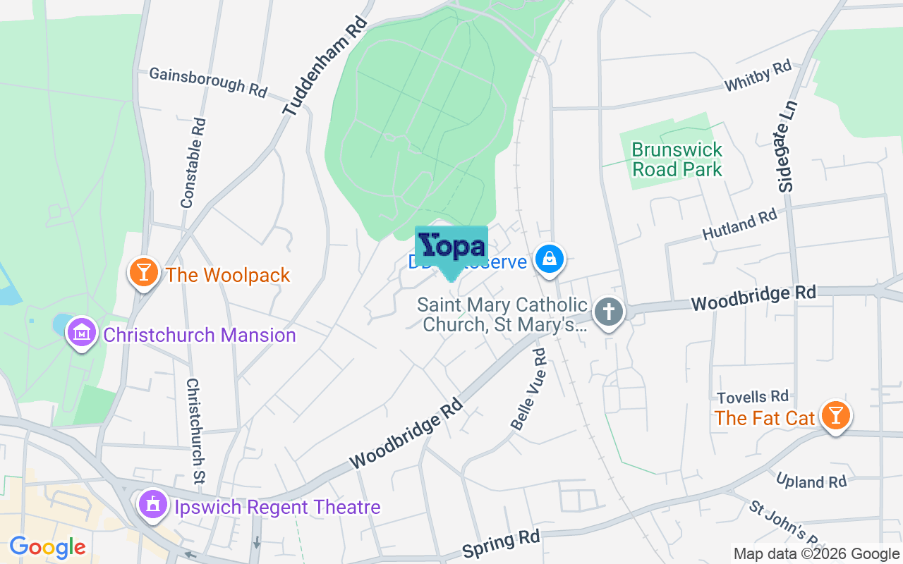 Map showing the location of IP4 2GA