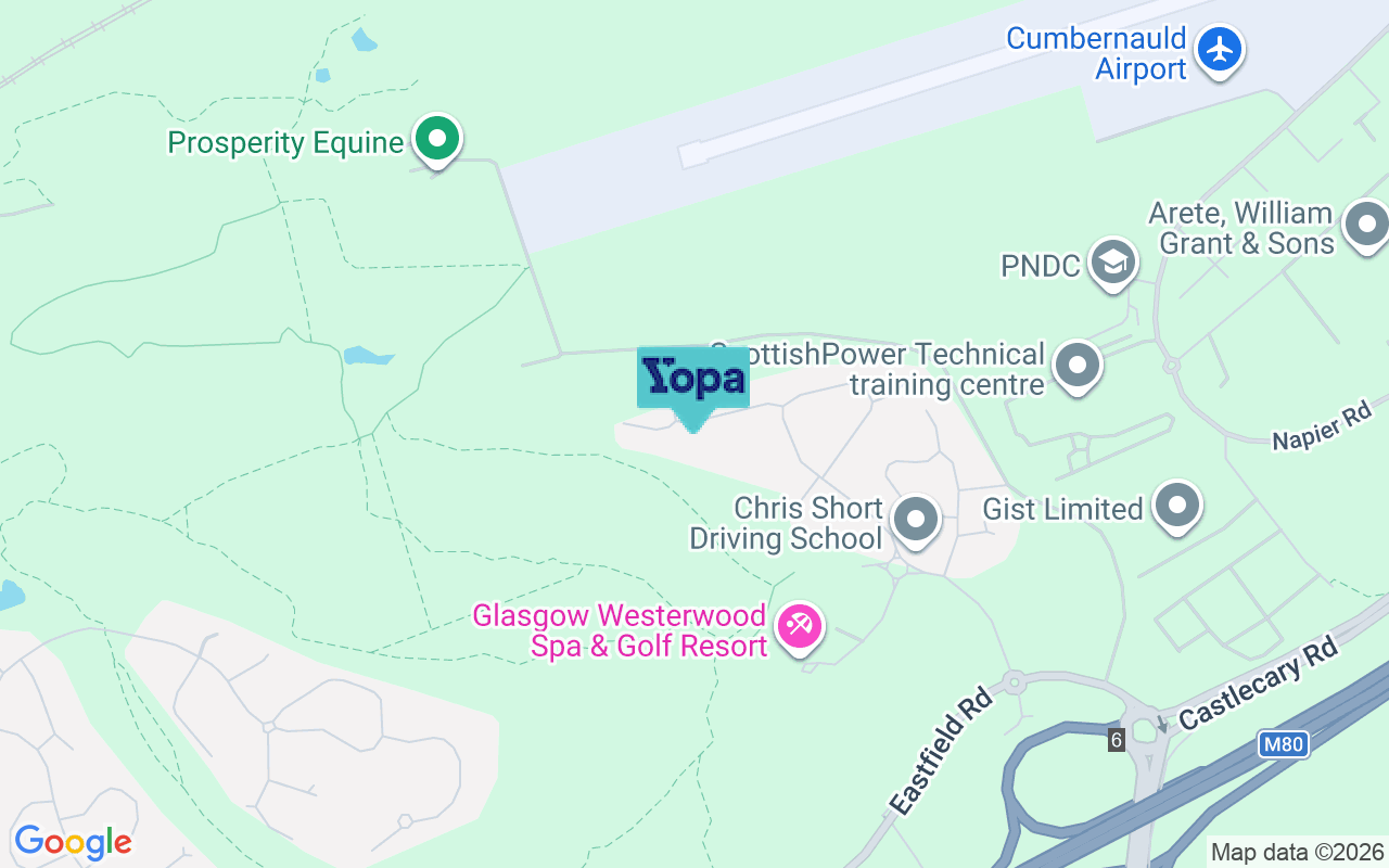Map showing the location of G68 0FX