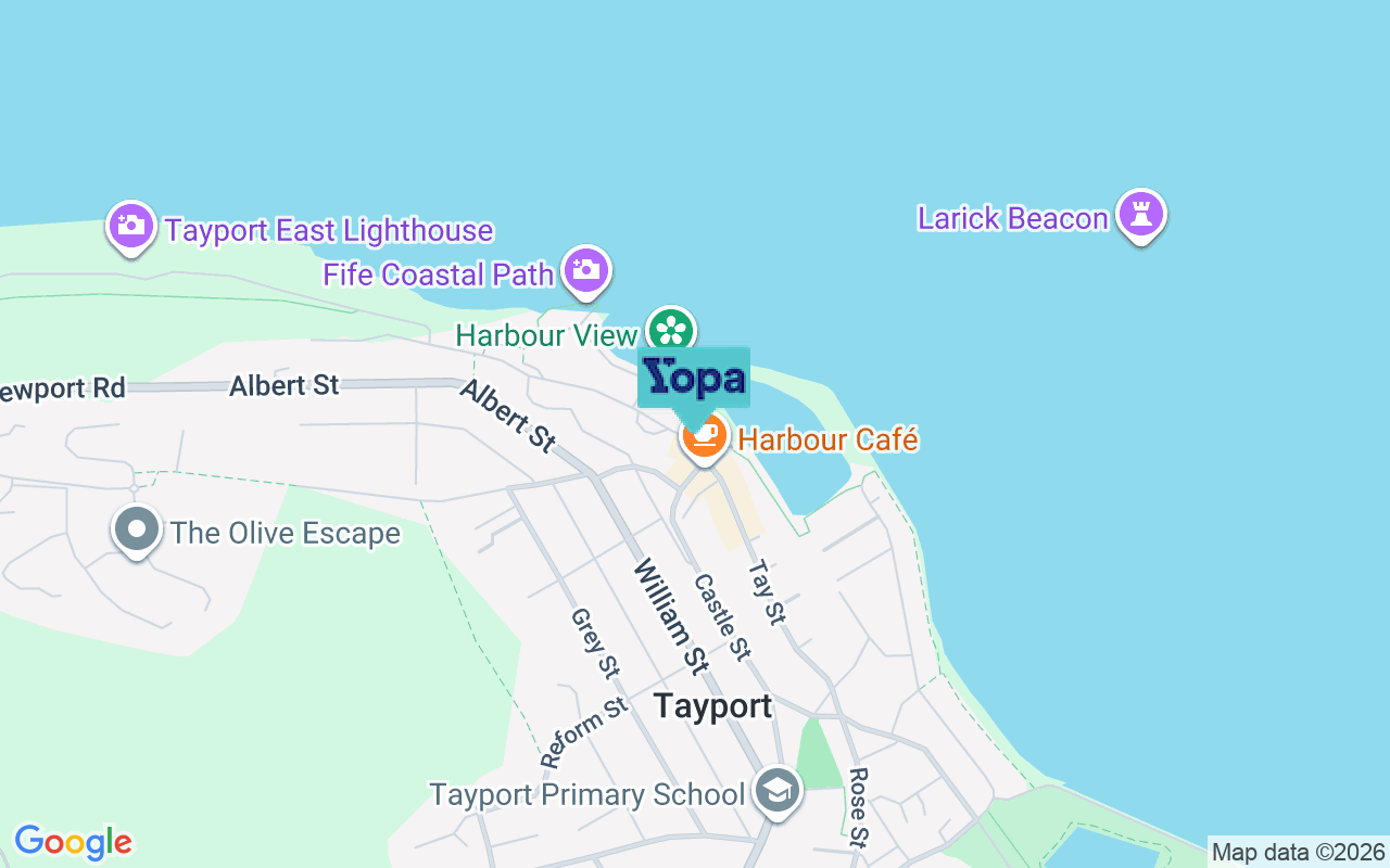 Map showing the location of DD6 9BA