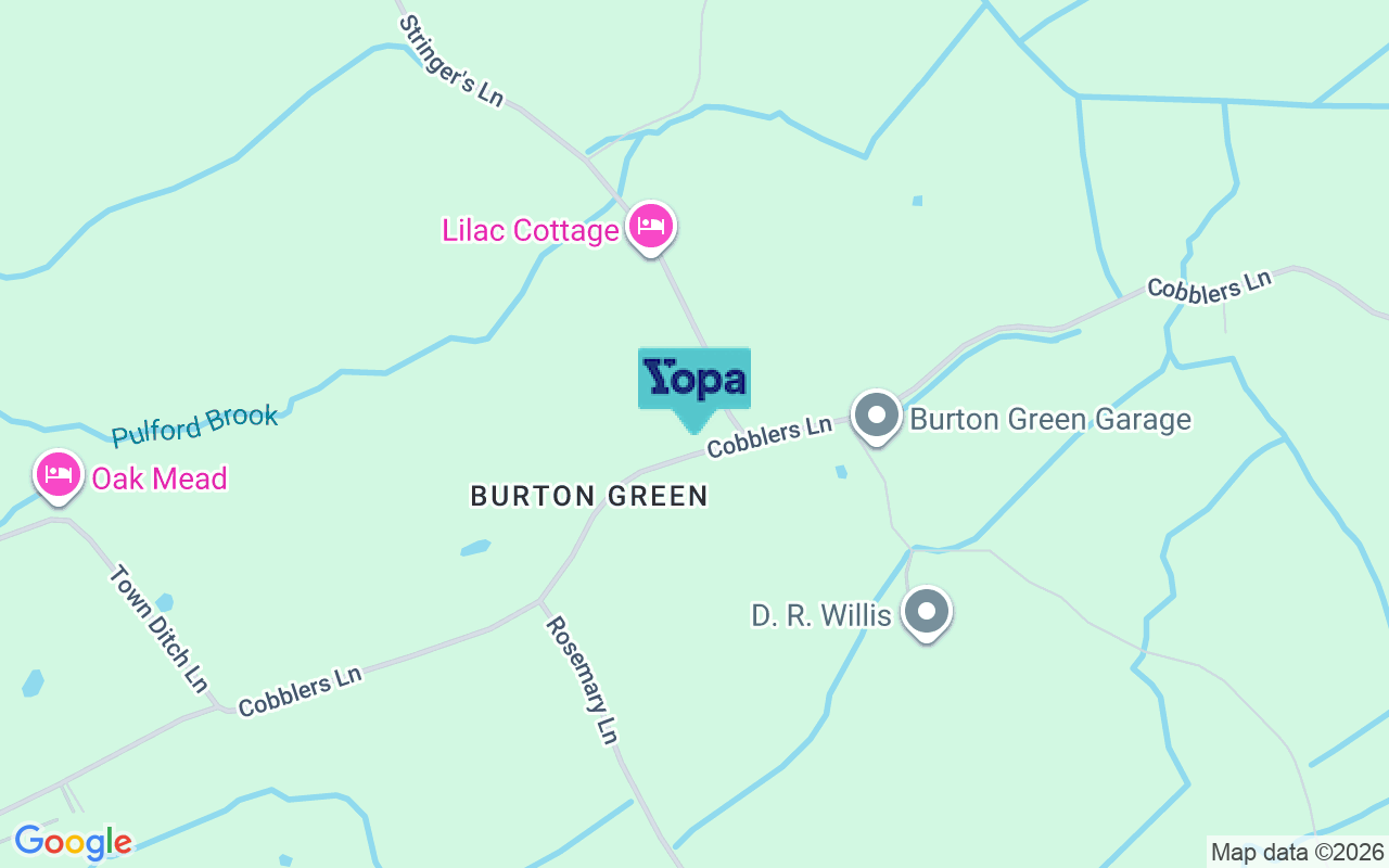 Map showing the location of LL12 0AW