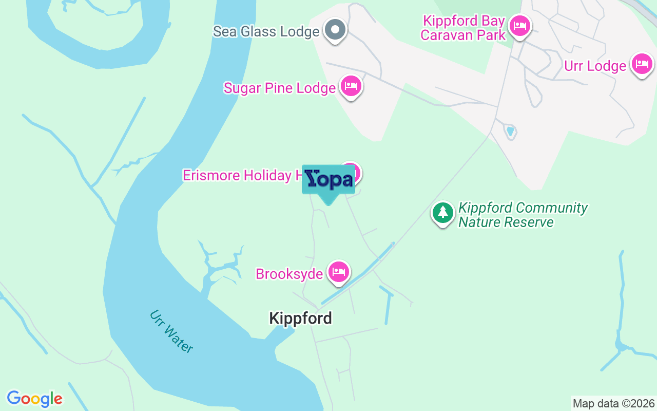Map showing the location of DG5 4LH