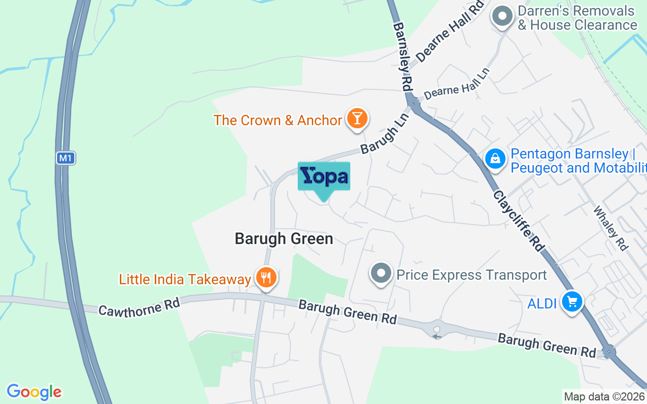 Map showing the location of S75 1QB