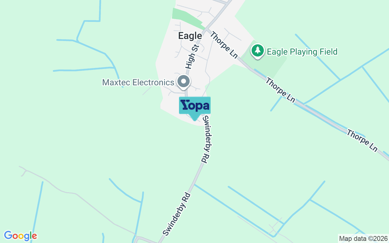 Map showing the location of LN6 9AS
