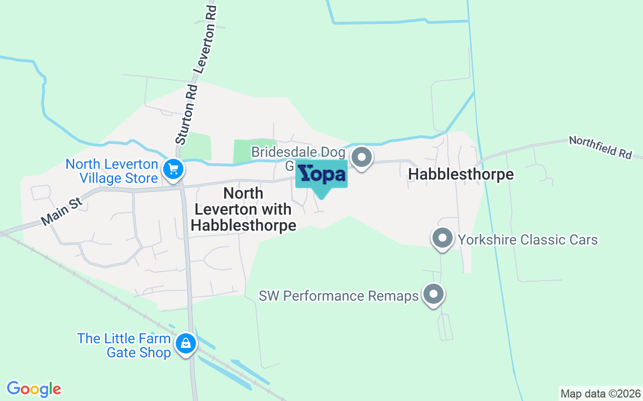 Map showing the location of DN22 0GJ