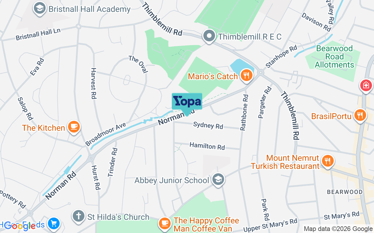 Map showing the location of B67 5QG
