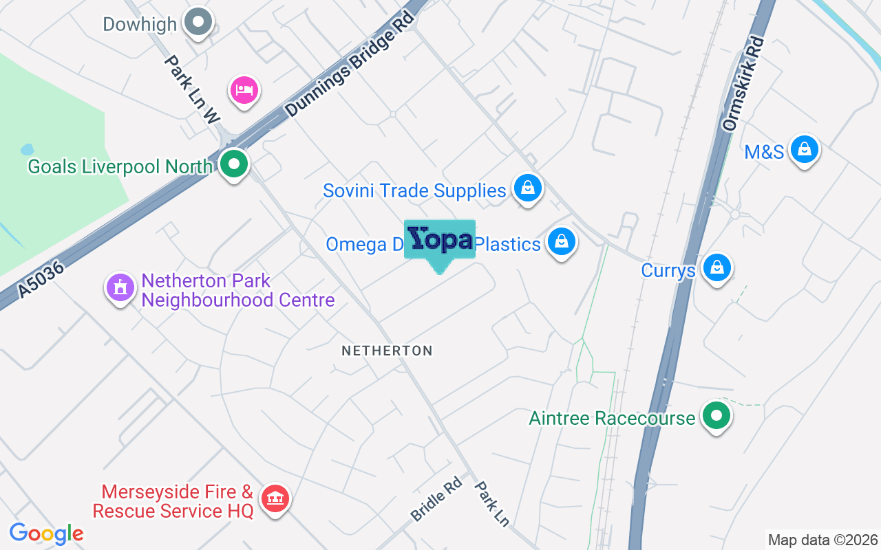 Map showing the location of L30 1RS