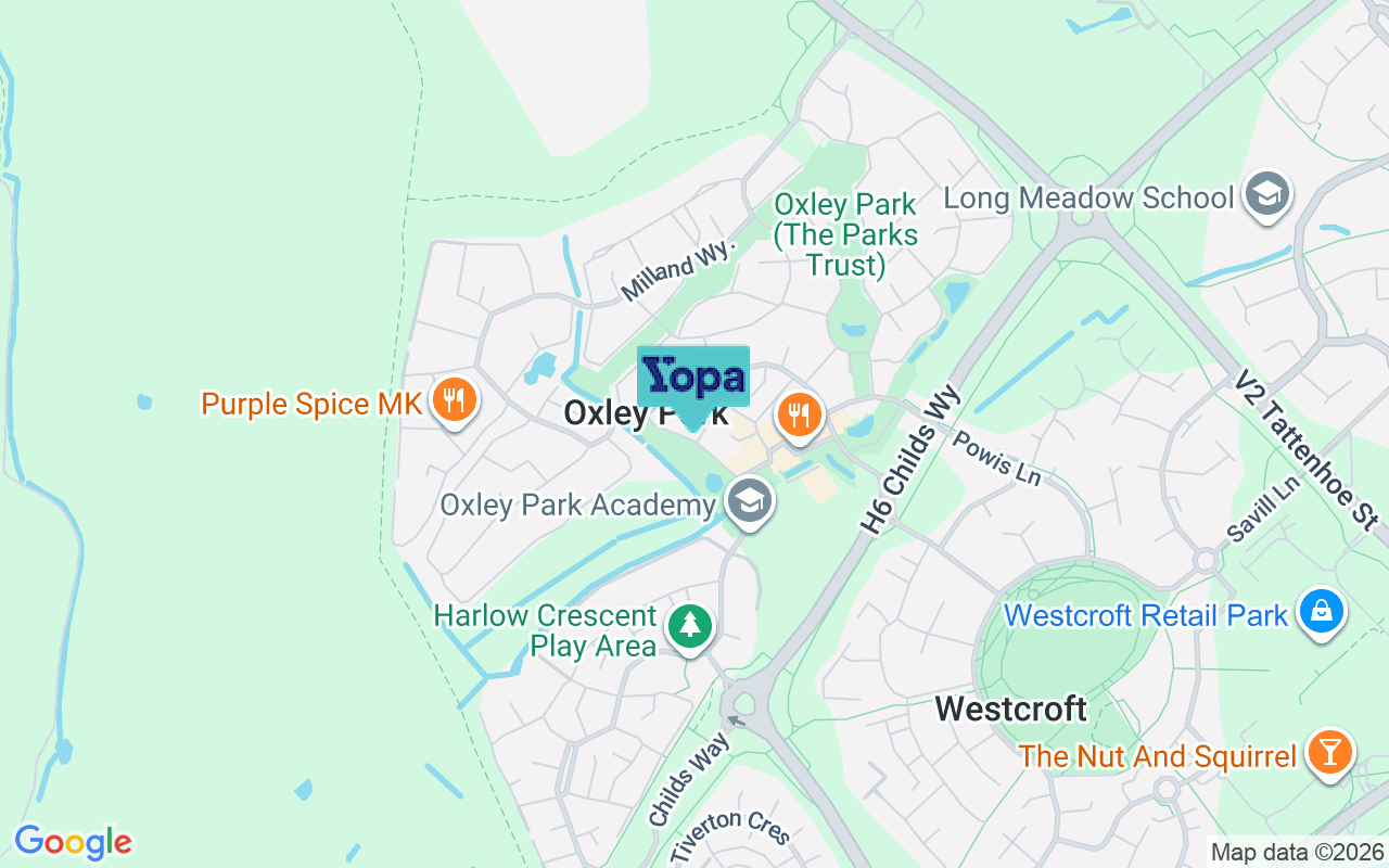 Map showing the location of MK4 4TP