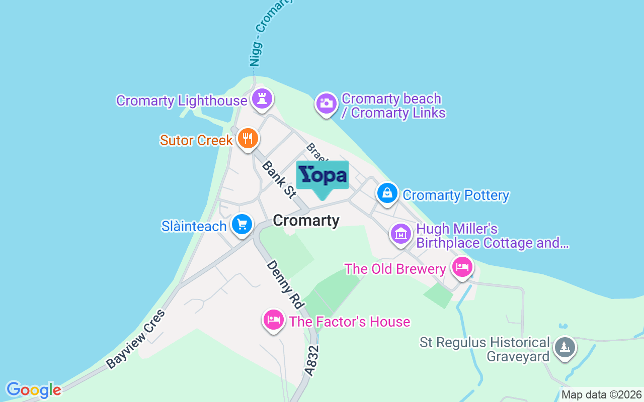 Map showing the location of IV11 8UZ