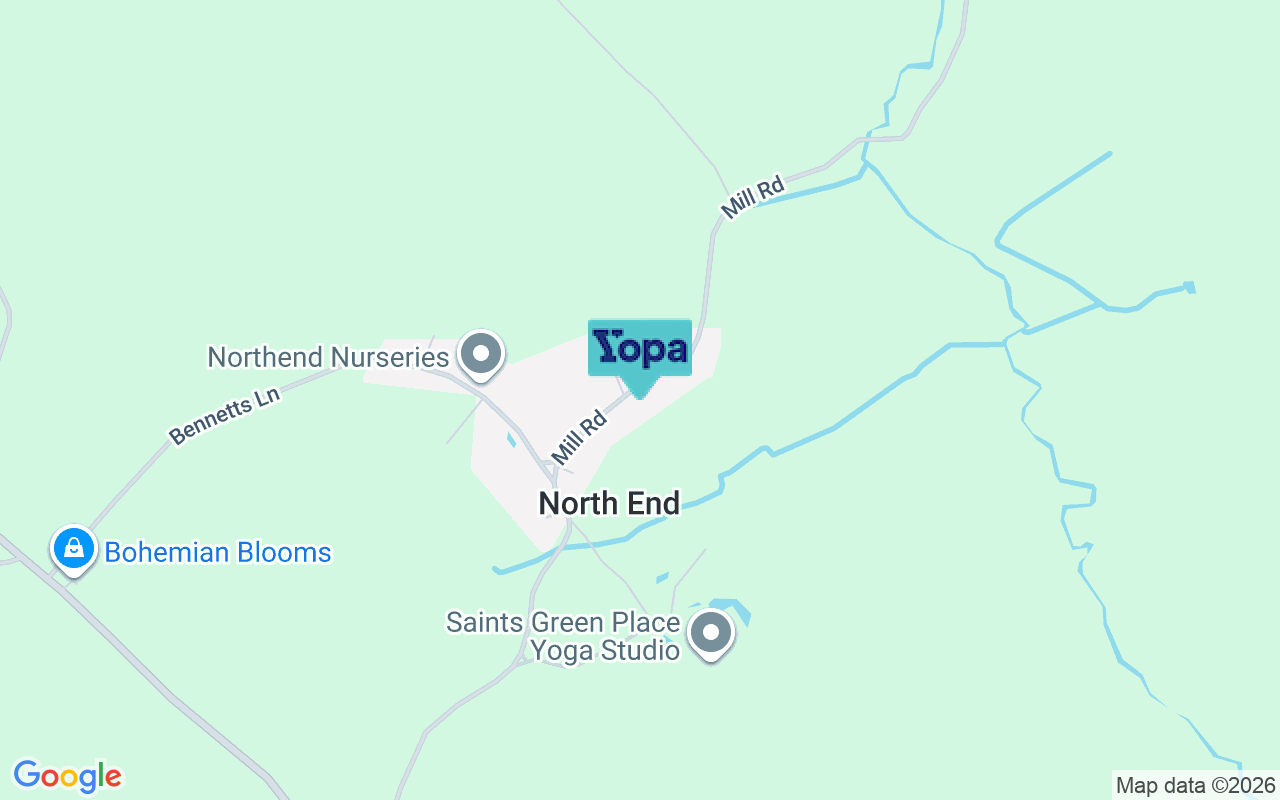 Map showing the location of CM6 3PE