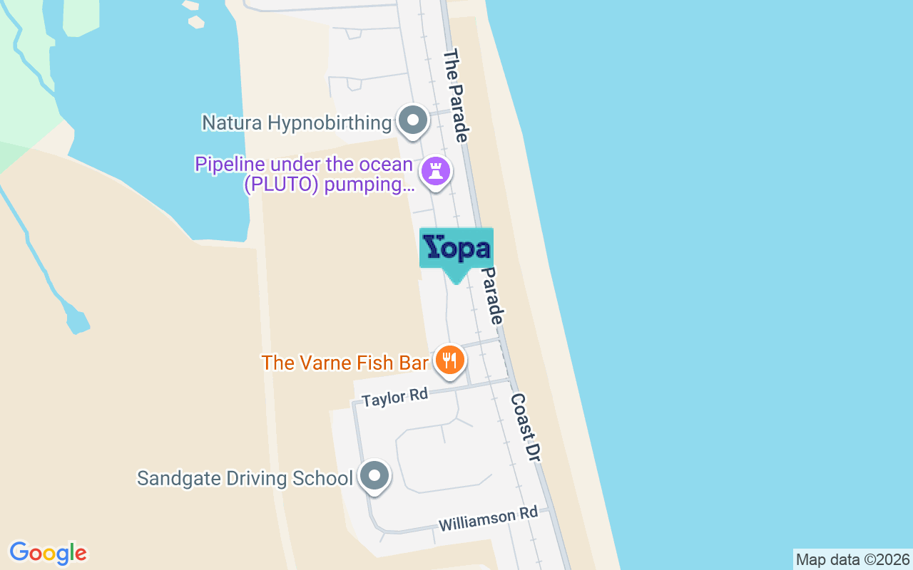 Map showing the location of TN28 8UJ