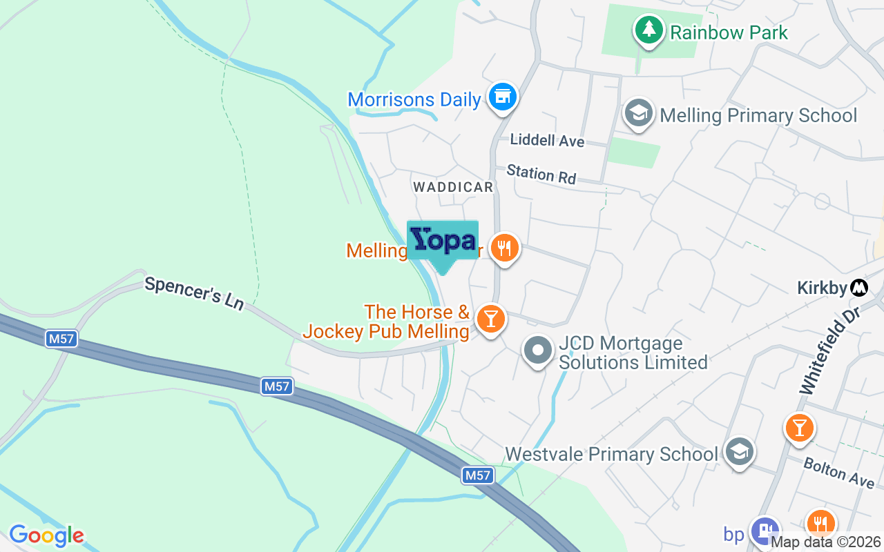 Map showing the location of L31 1FB