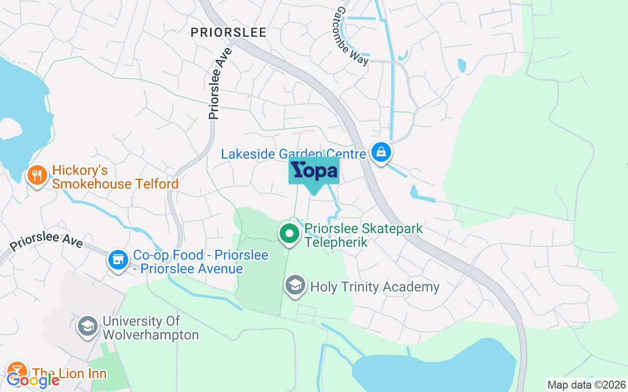 Map showing the location of TF2 9XE