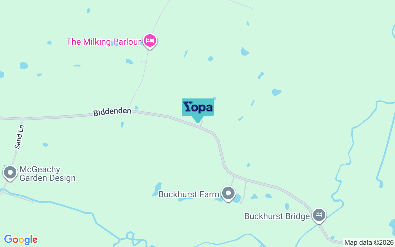 Map showing the location of TN17 2BE
