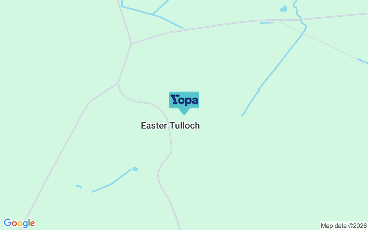 Map showing the location of AB30 1JA