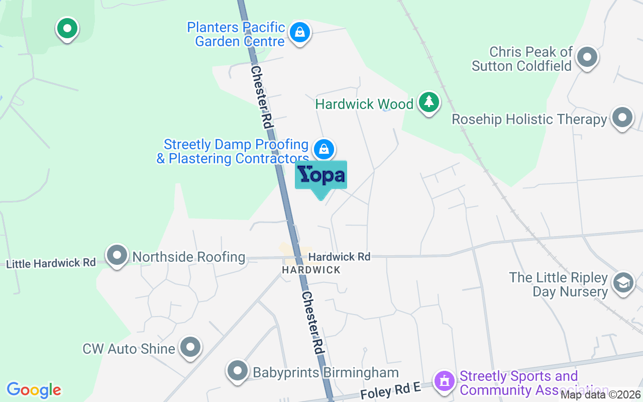 Map showing the location of B74 3LQ