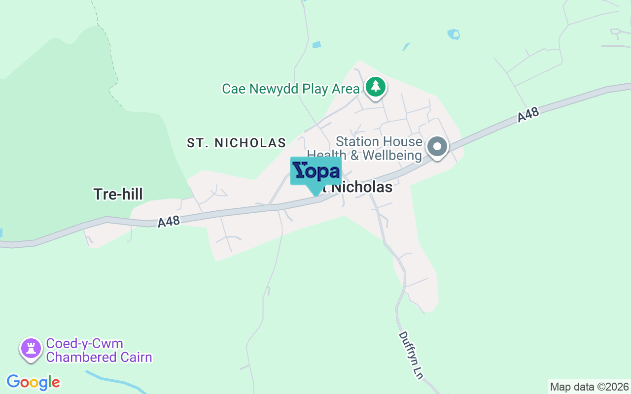 Map showing the location of CF5 6SN