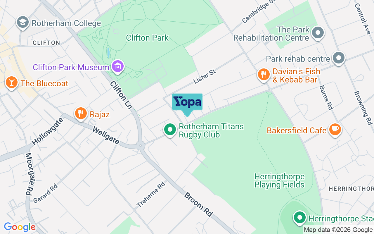 Map showing the location of S65 2PR