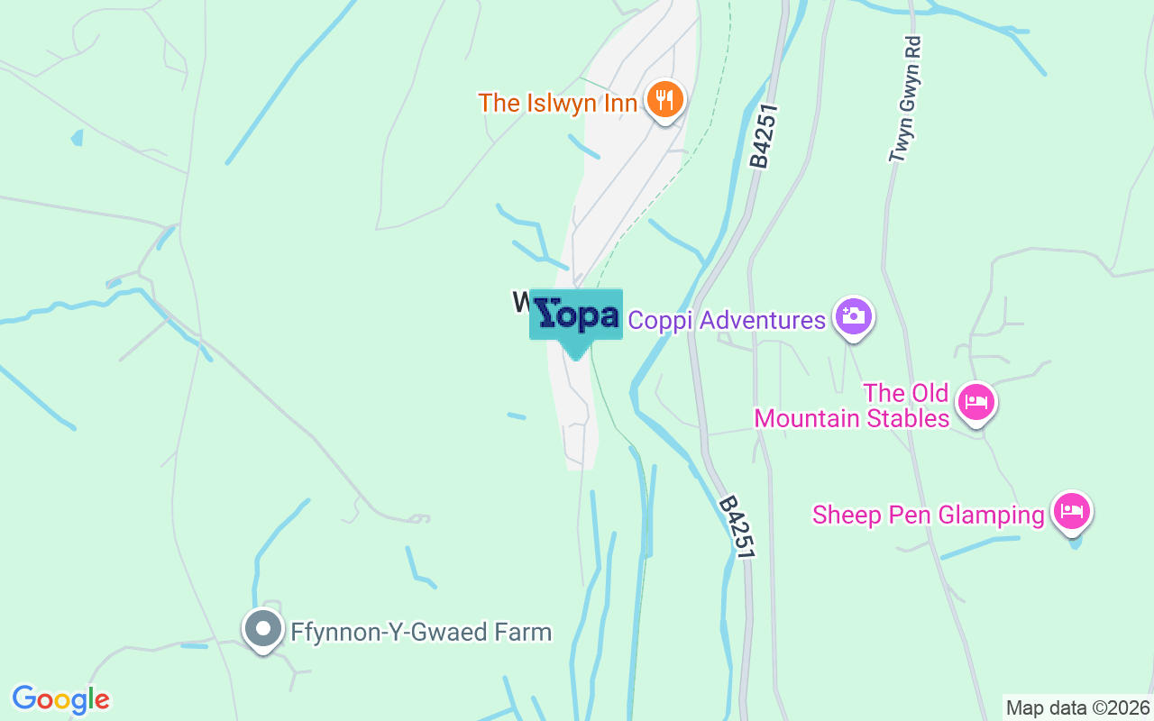 Map showing the location of NP12 2HB