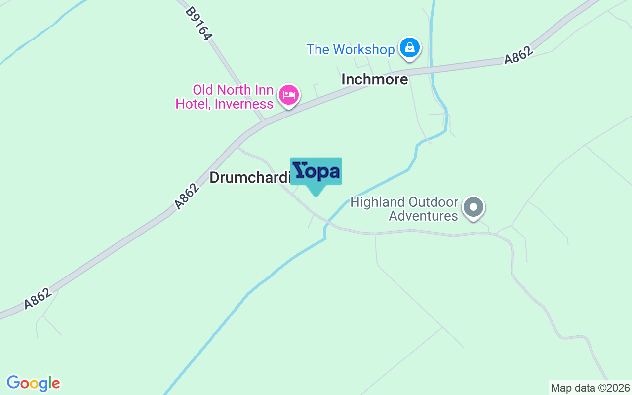 Map showing the location of IV3 8RN