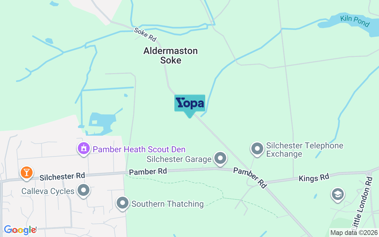 Map showing the location of RG7 2PA