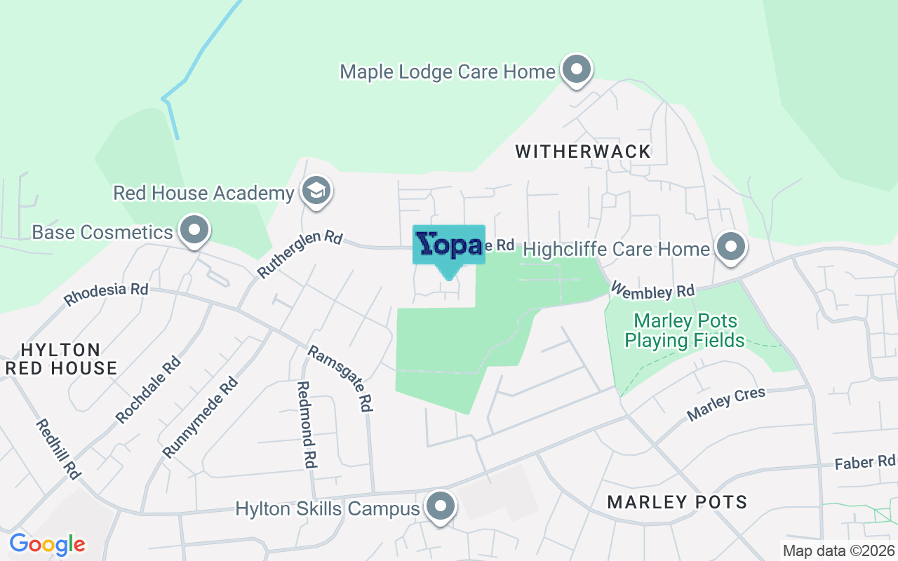 Map showing the location of SR5 5HH