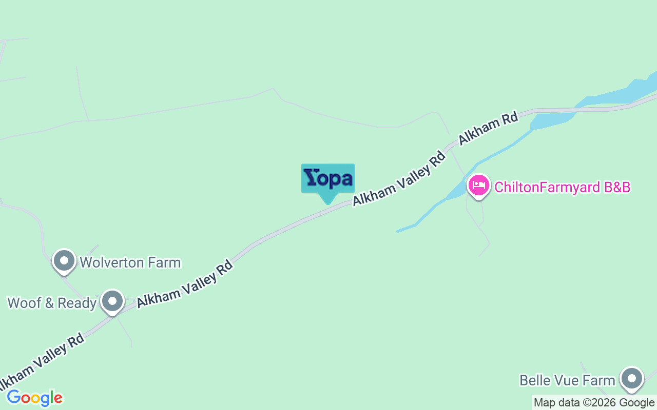 Map showing the location of CT15 7DR