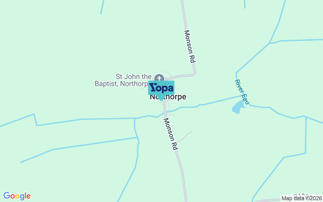 Map showing the location of DN21 4AB