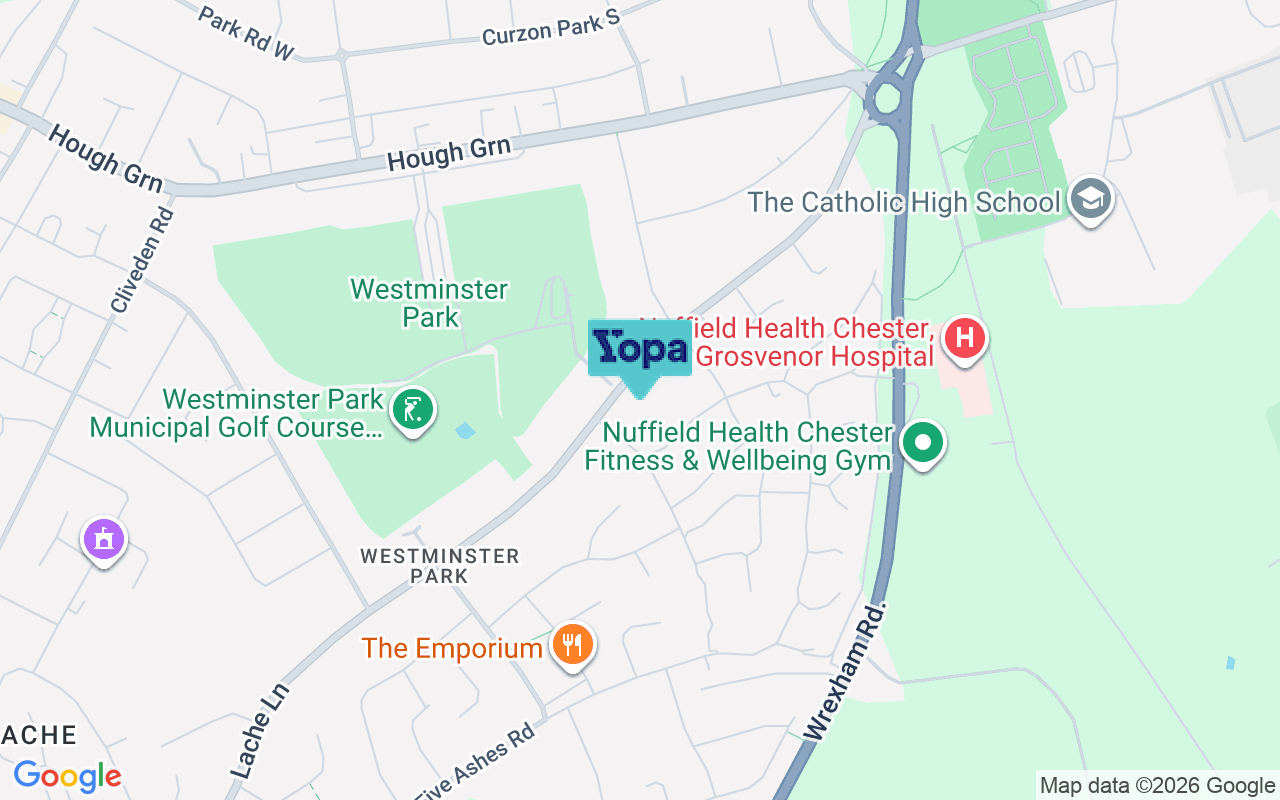 Map showing the location of CH4 7LP