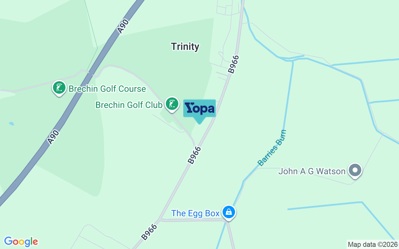 Map showing the location of DD9 7PS