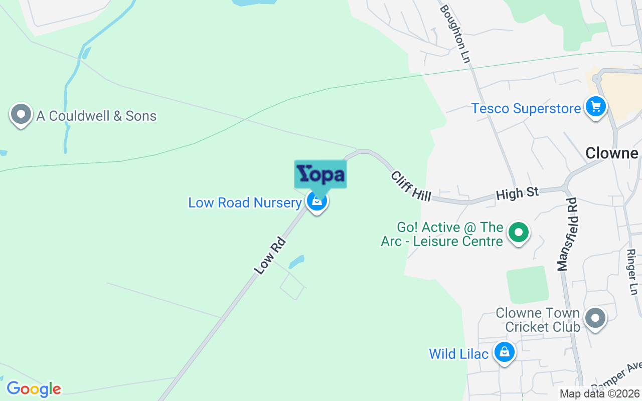 Map showing the location of S43 4LQ