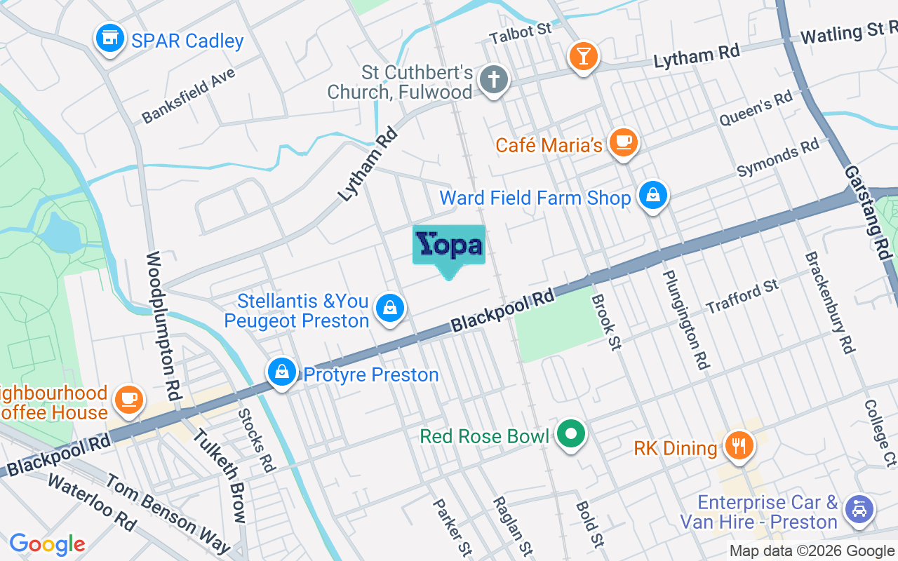 Map showing the location of PR2 2HR