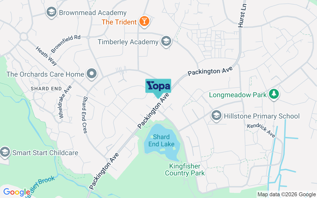 Map showing the location of B34 7RD