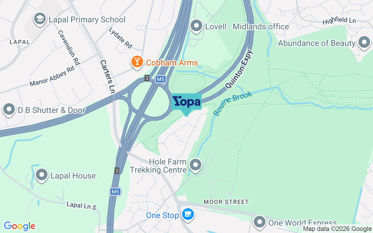 Map showing the location of B62 0HG