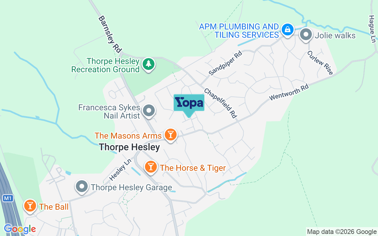 Map showing the location of S61 2US