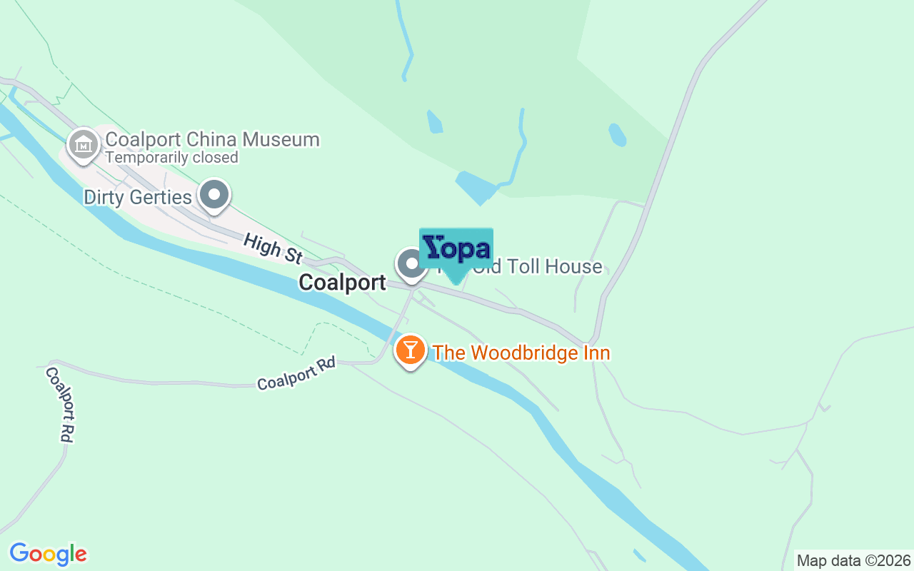 Map showing the location of TF8 7JB