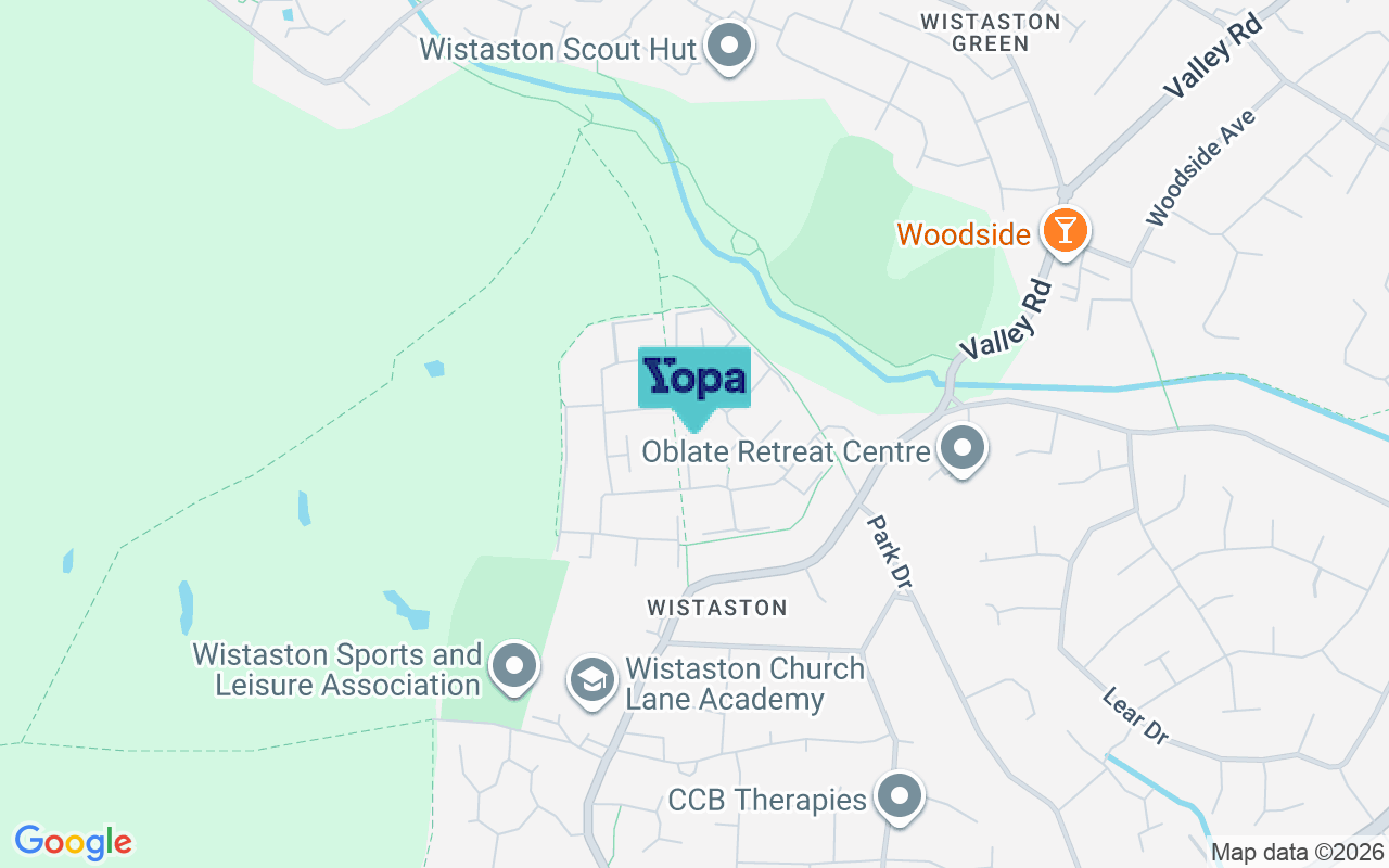 Map showing the location of CW2 8WJ