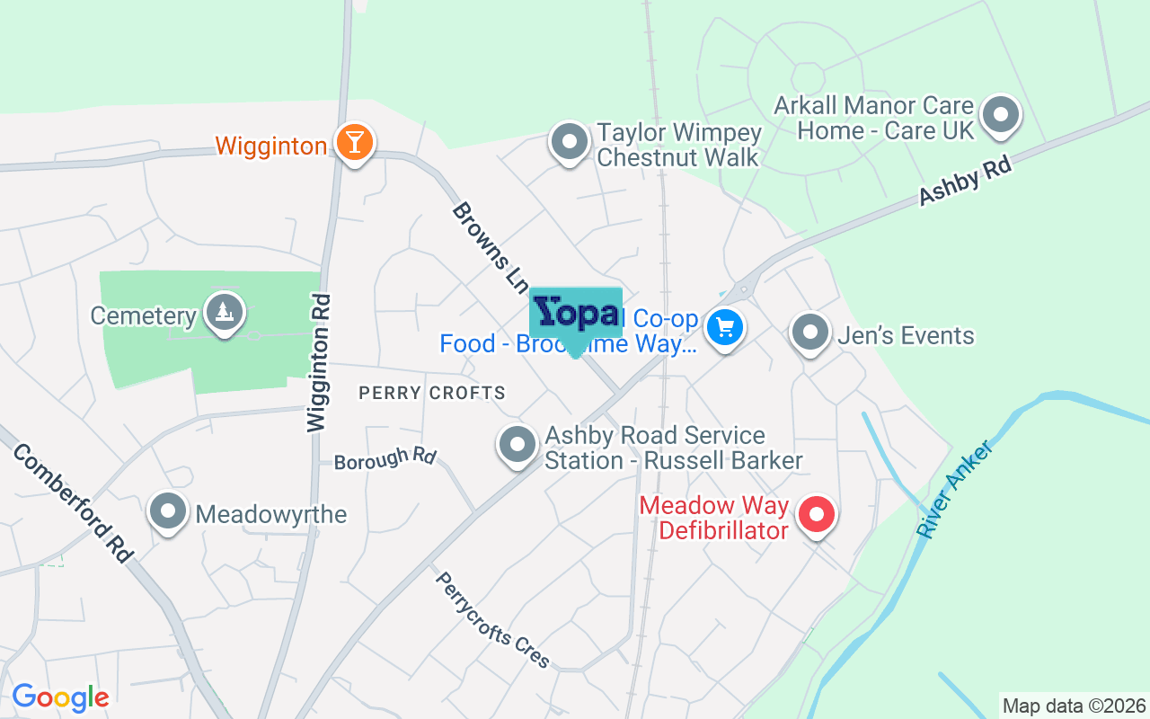 Map showing the location of B79 8TB